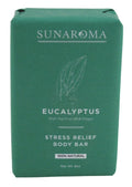 Sunaroma Soap Bar Eucalyptus with Tea Tree + Ginger 8oz – 2 Pack