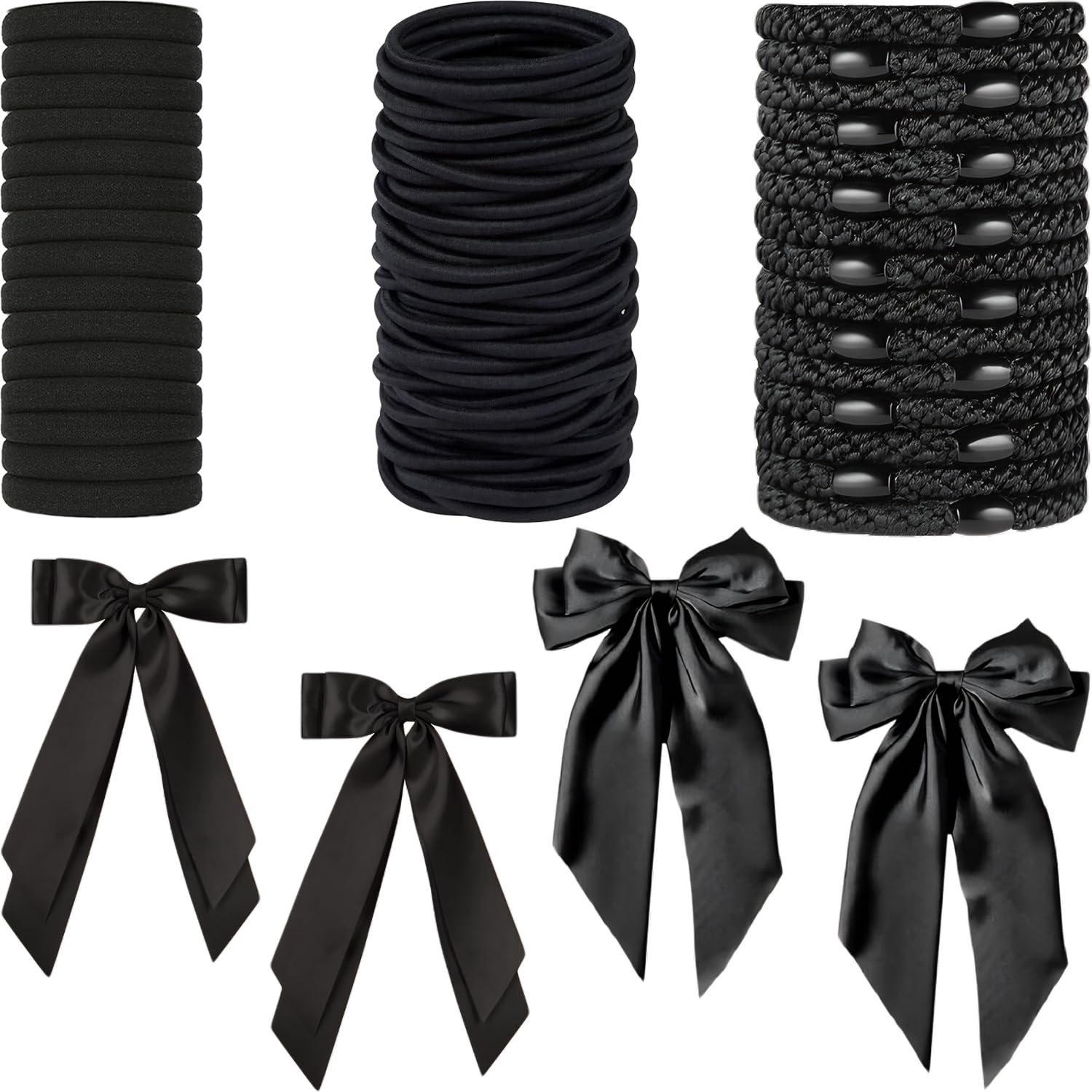 Suniya Hair Ties & Clips Set – 5 Styles, No Damage & Pain-Free Hold