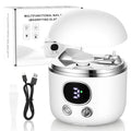 Suntony 2-in-1 Electric Nail Clipper & Baby Nail Trimmer - USB Rechargeable, Magnifier, 3-Speed Gears, LED Light, Storage Box | 90-Min Runtime