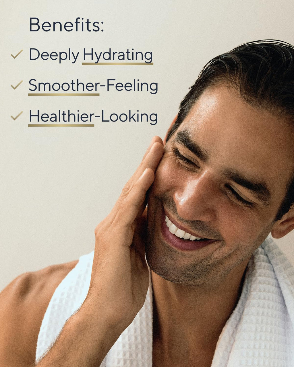 SUNTORY WELLNESS All-in-One Men’s Face Moisturizer | Oak Extract & Kyoto Blend