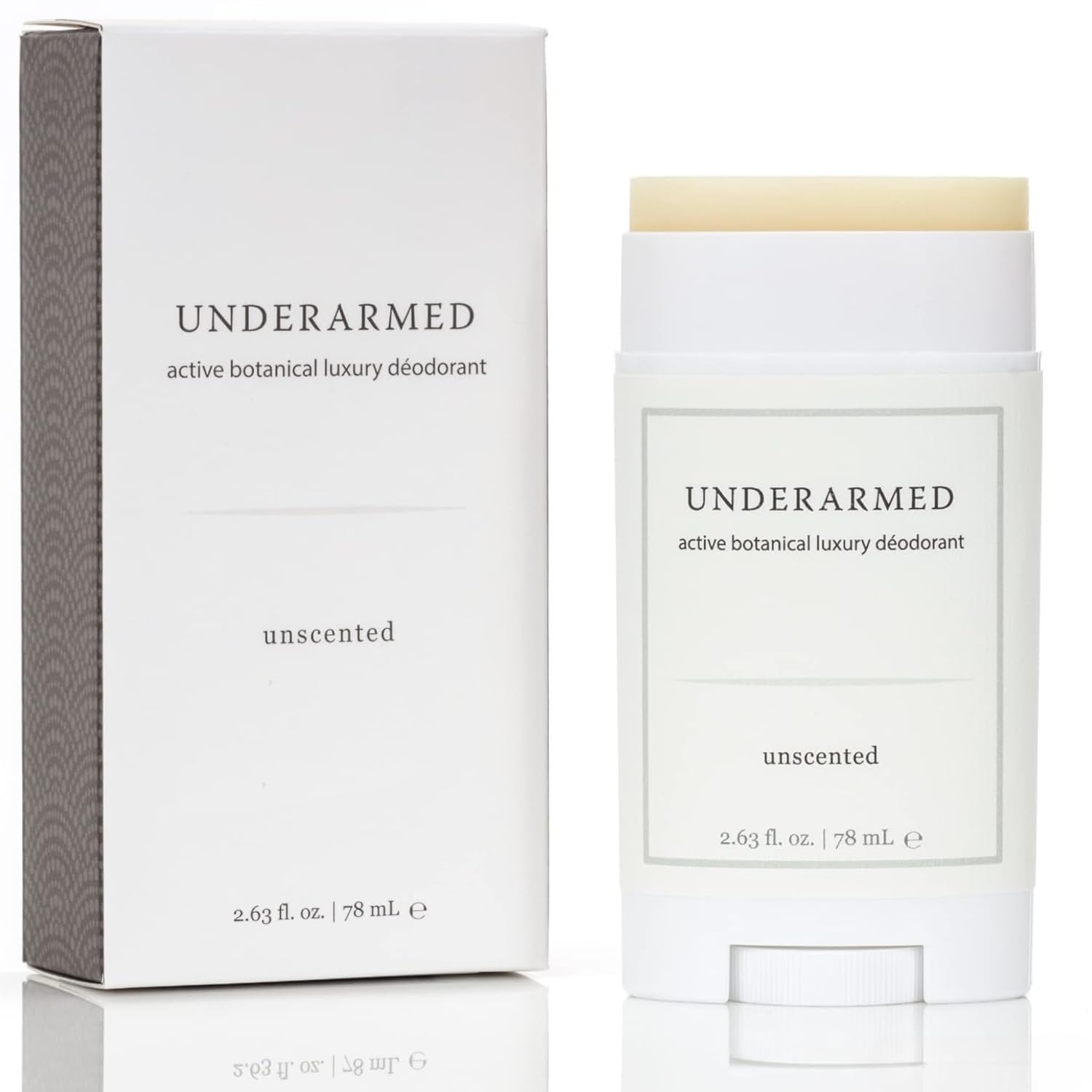 Underarmed Unscented Aluminum-Free Deodorant by Super Natural Goods | Coconut, Raw Honey & Mineral Salt
