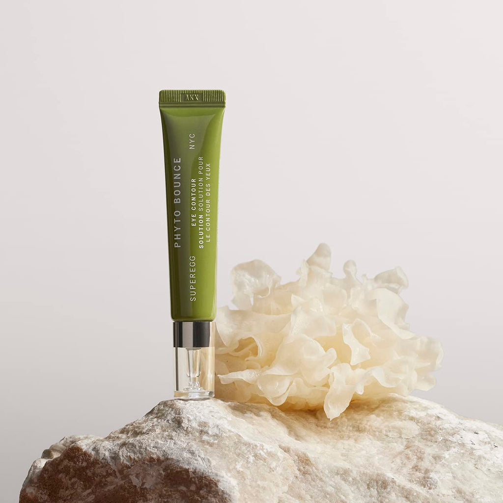 SUPEREGG Phyto Bounce Eye Contour Solution – Tremella Mushroom & Peptides, 15ML