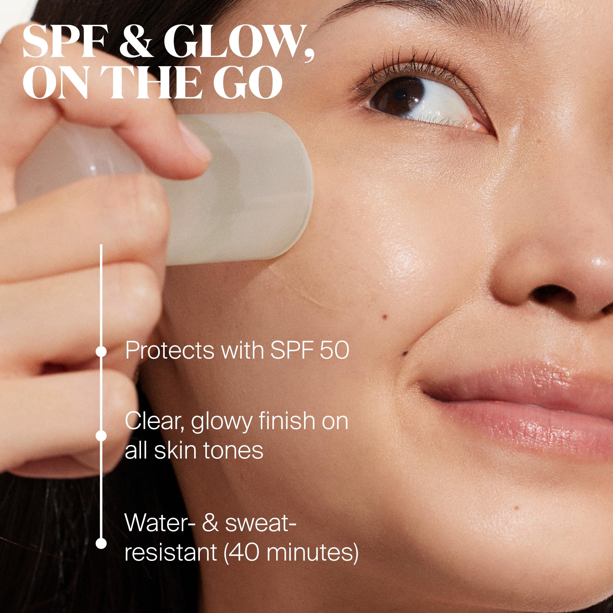 Supergoop! Glow Kit – Glowscreen SPF 40, Glow Stick SPF 50, Glow Oil SPF 50