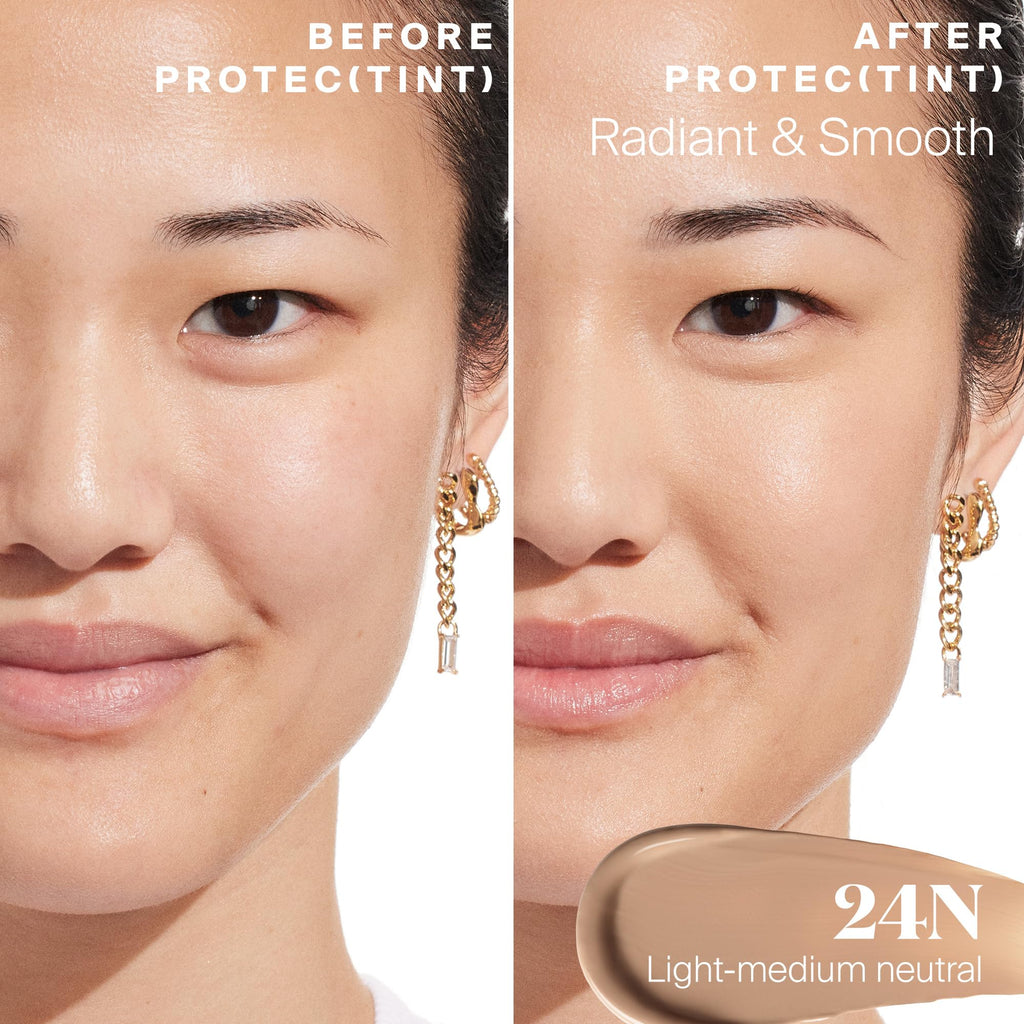 Supergoop! Protec(tint) Daily Skin Tint SPF 50 - Light 24N | Buildable Coverage, Natural Finish