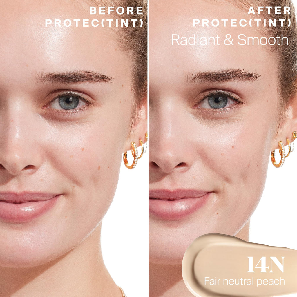 Supergoop! Protec(tint) Daily Skin Tint SPF 50 — Light 14N | Buildable Coverage & Natural Finish