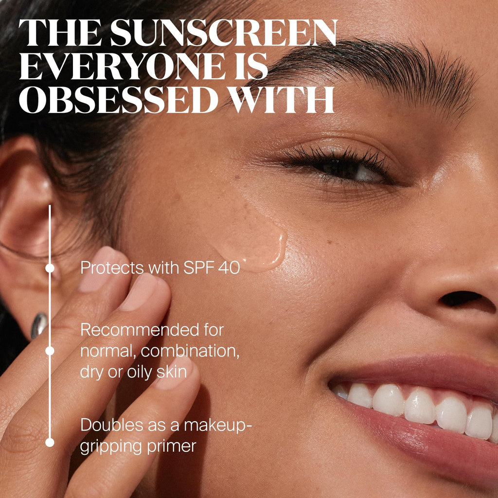 Supergoop! Unseen Sunscreen SPF 40 – Clear, Oil-Free, Makeup-Gripping Primer