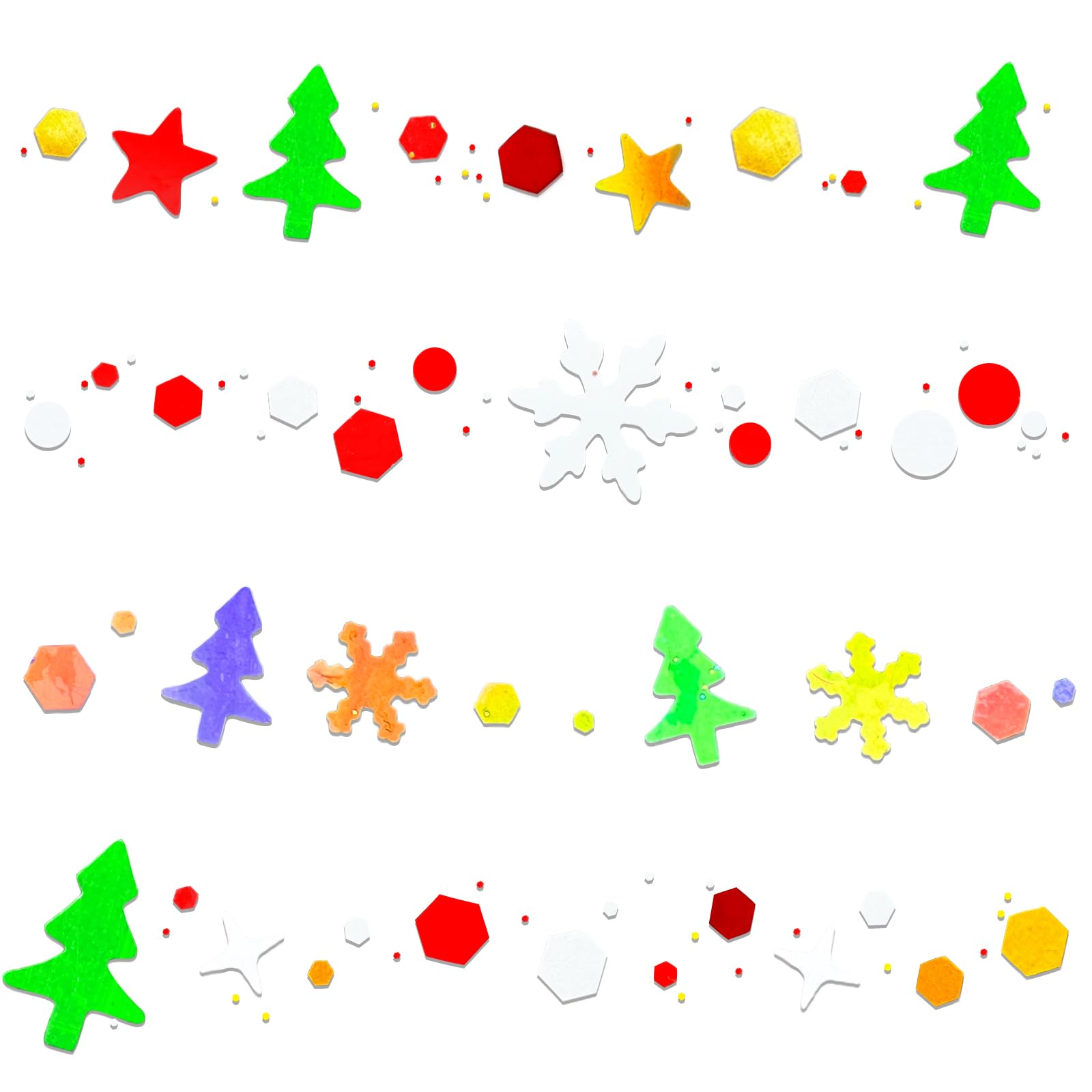 SUPGIFT Christmas Glitter Gel – 4 Colors, 8.5oz, Holographic Mermaid Iridescent Sequins