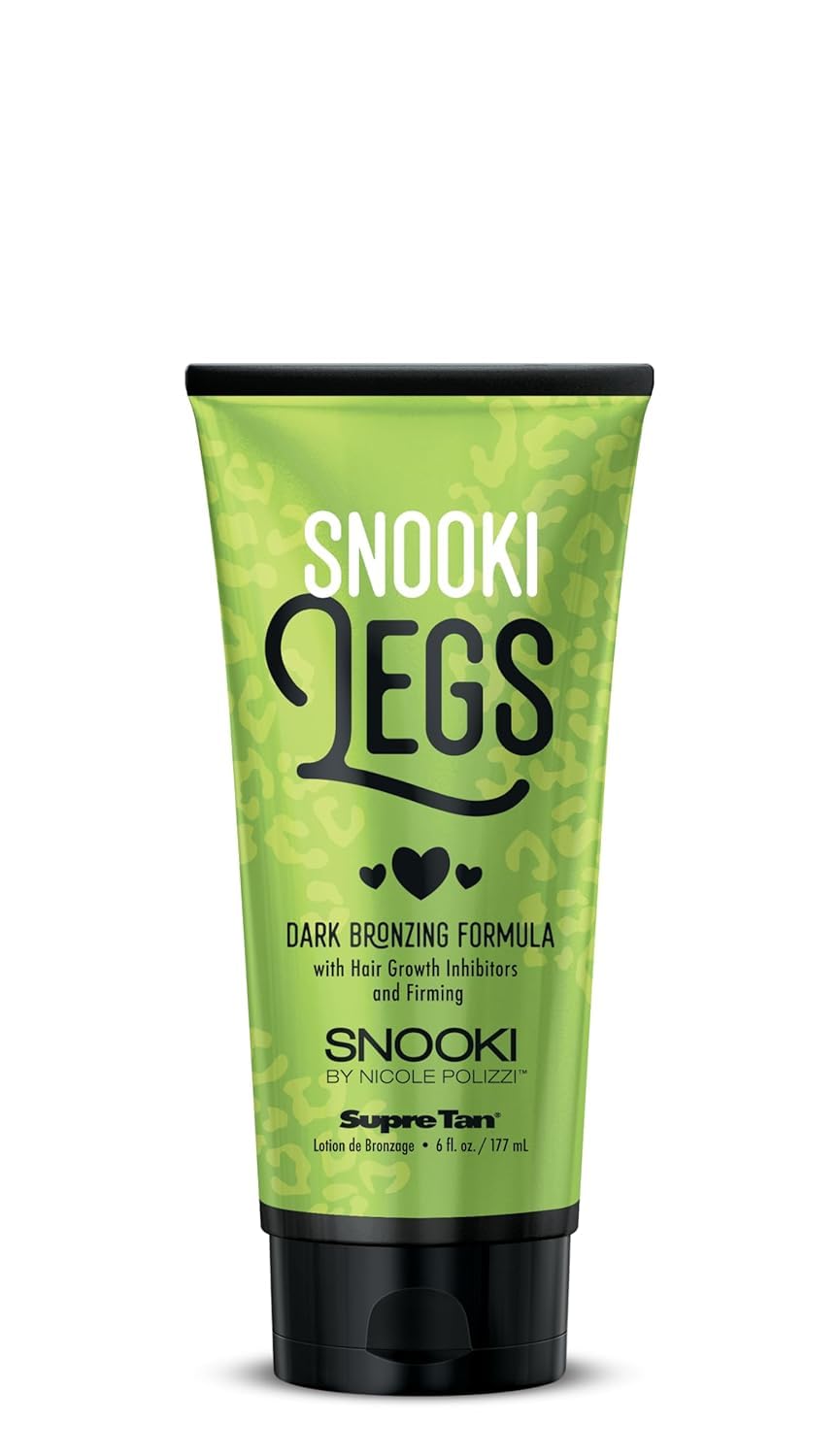 Supre Snooki Ultra Dark Leg Bronzer with Hair Growth Inhibitors - 6 oz