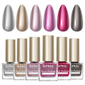 SUPWEE Metallic Nail Polish Set – Mirror Finish, Quick-Dry High Gloss Chrome