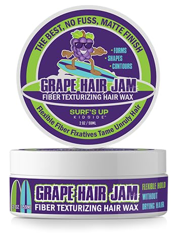 Surf’s Up Grape Hair Jam – Matte Finish Texturizing Wax (2 oz) | Surf’s Up Kidside
