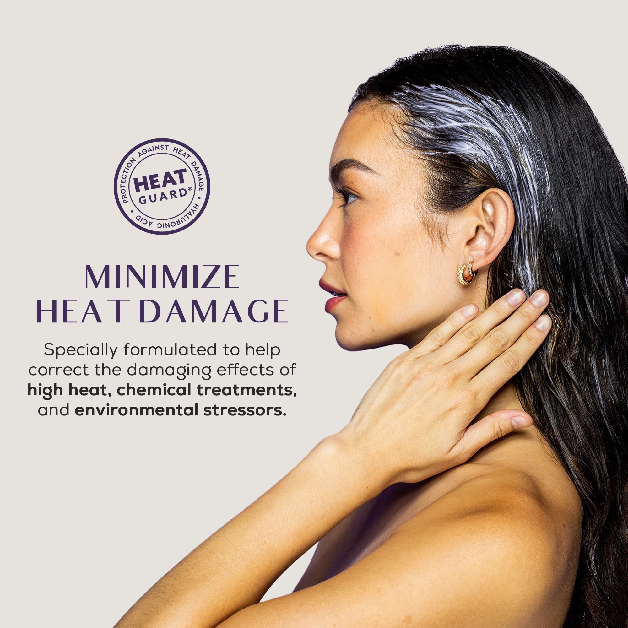Sutra Heat Guard Hair Mask – Deep Conditioning, Frizz Control & 450°F Heat Protection