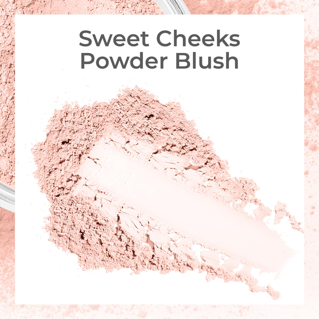 BLUSH (Sweet Cheeks) Mineral Makeup Powder – 20g Sifter Jar by Sweet Face Minerals