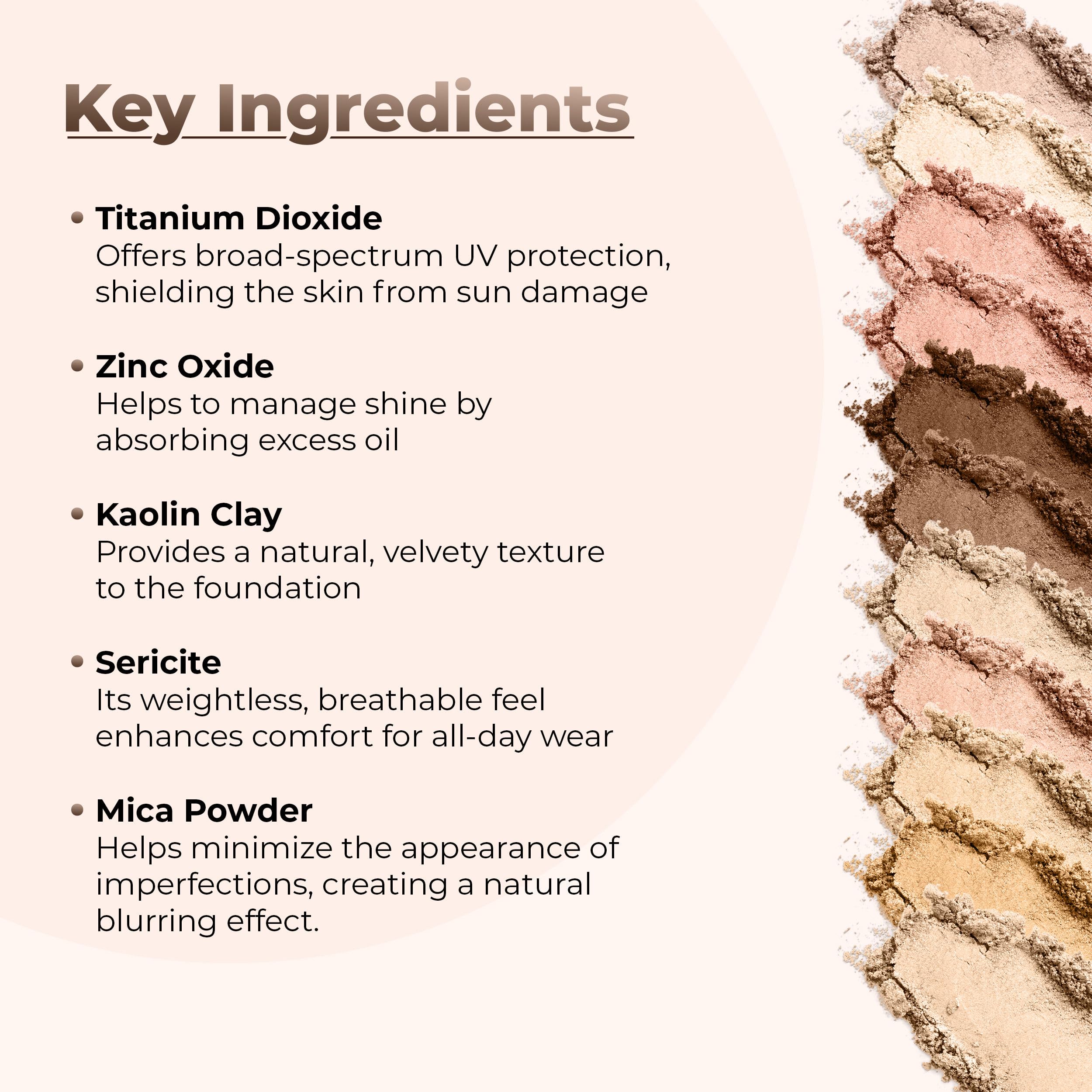 Light Tan Foundation – Matte Mineral Loose Powder SPF 30 (20g) | Sweet Face Minerals