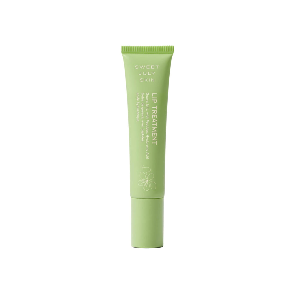 SWEET JULY SKIN Lip Treatment Hydrating Plumping Lip Balm with Lip Peptide Guava 0.5 oz