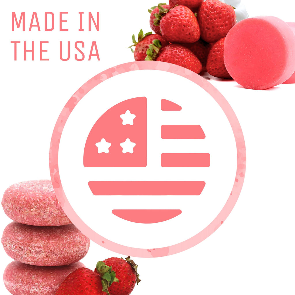 Sweet & Sassy 3 Shampoo Bars — All-Natural, SLS-Free, Plastic-Free, Made in USA