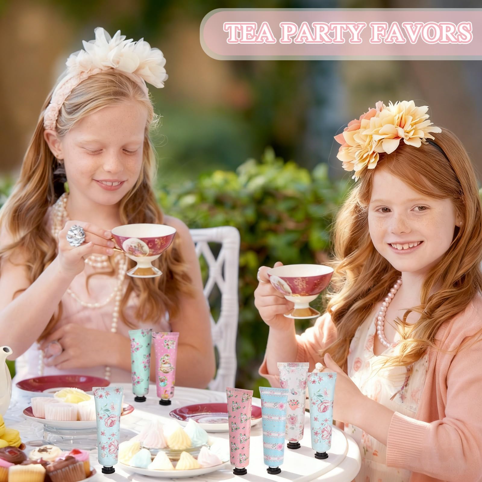 Swiffen Tea Party Hand Cream Gift Set – Floral 30ml x48 Tubes