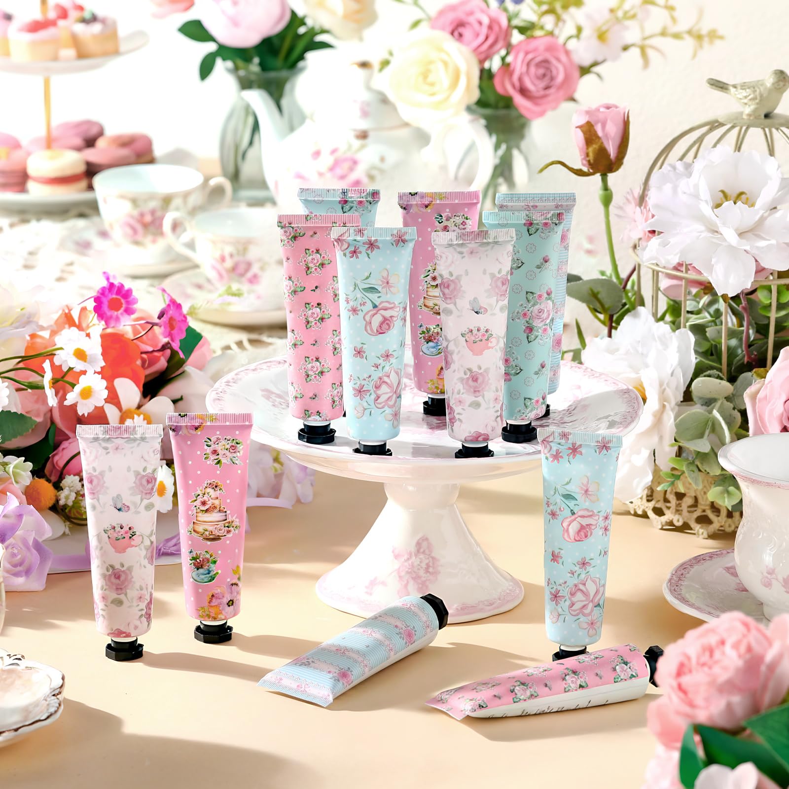 Swiffen Tea Party Hand Cream Gift Set – Wonderland Floral 24 x 30ml Tubes