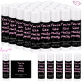 Swiffen 50-Pack Valentine's Lip Balms Bulk Gifts for Women – Galentine's Day Neon
