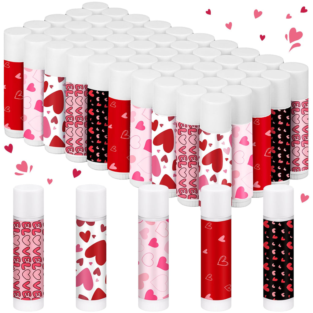 Swiffen 50-Pack Valentine’s Lip Balms Gift Set – Bulk Gifts for Women