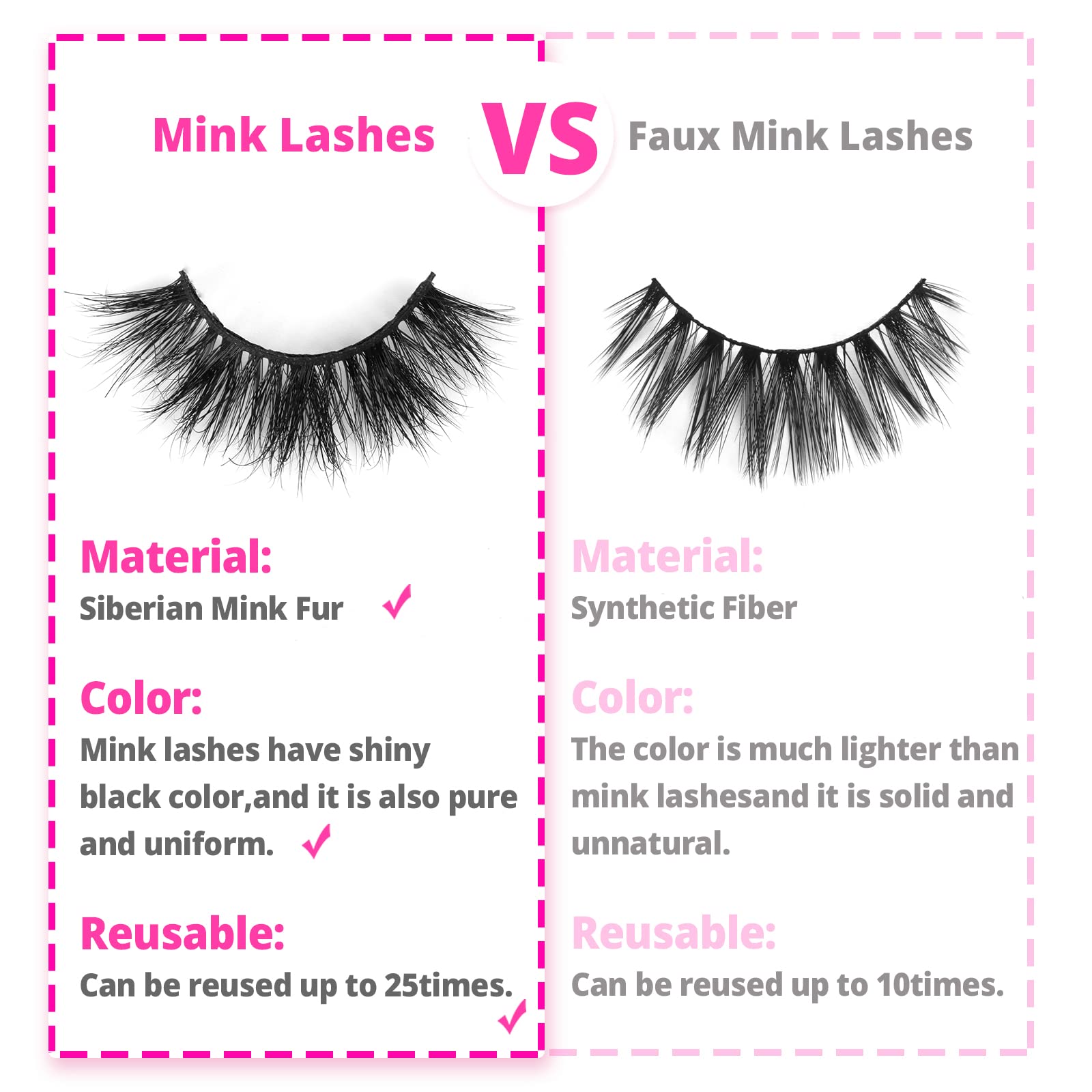 SY SHUYING 18mm Mink Lashes – Natural 3D Wispy, Reusable (3 Pairs, Doll)