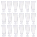 SYBL 20Pcs 50ml Clear Refillable Tubes – Leak-Proof Cosmetic Containers