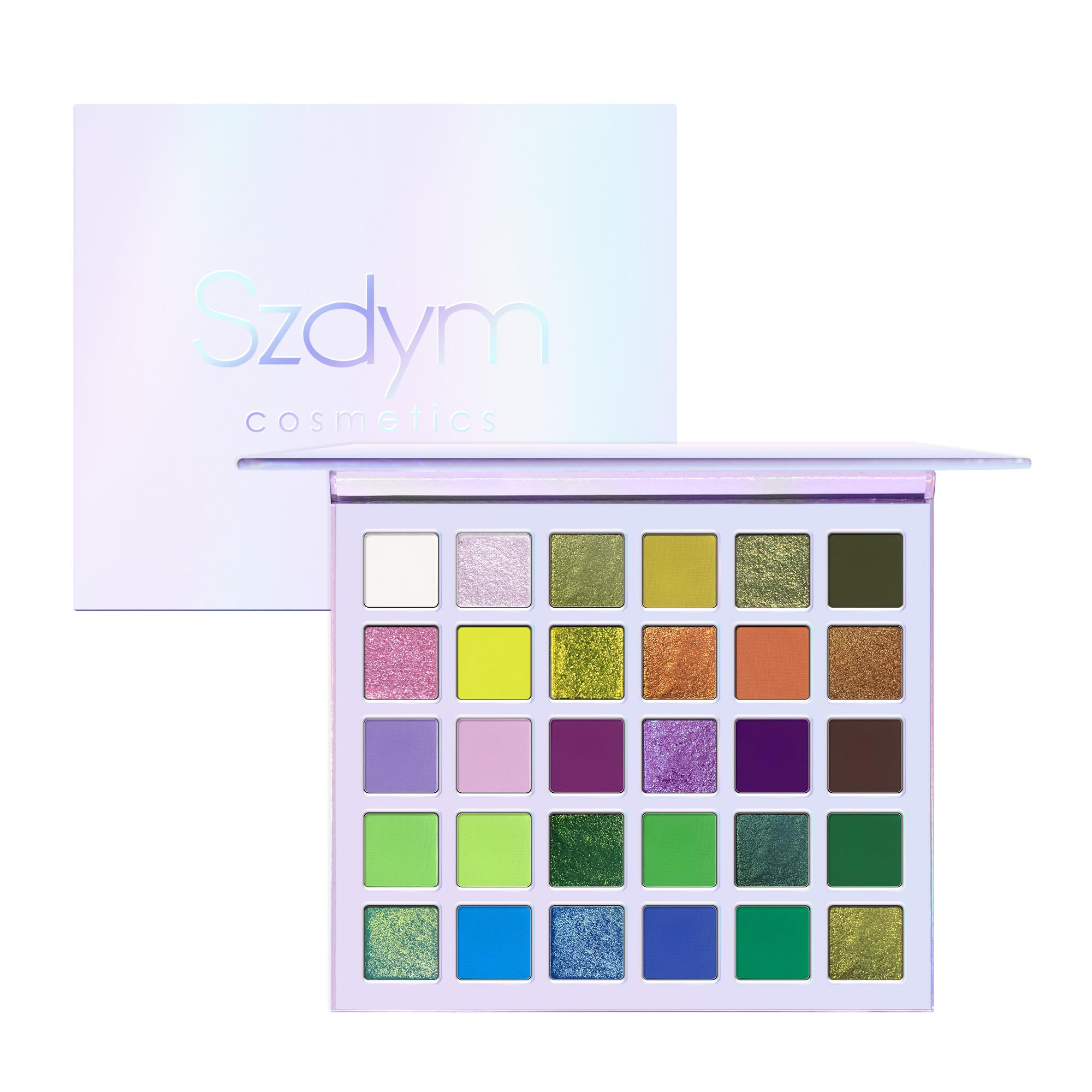 SZDYM Professional Super Shine Palette – 30-Color Eye Shadow (Matte, Duochrome & Shimmer)