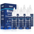 Tacruitf 5% Minoxidil with Biotin – Hair & Beard Growth Solution (6-Pack, 12 fl oz)