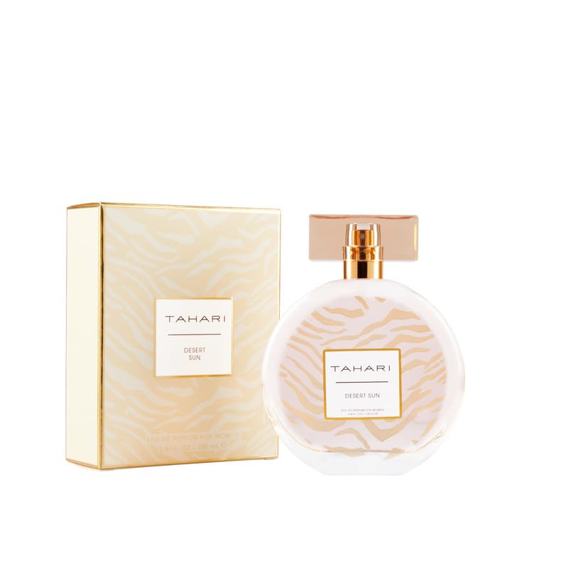 TAHARI Desert Sun Eau de Parfum for Women – 3.4 oz | Floral Vanilla Musk