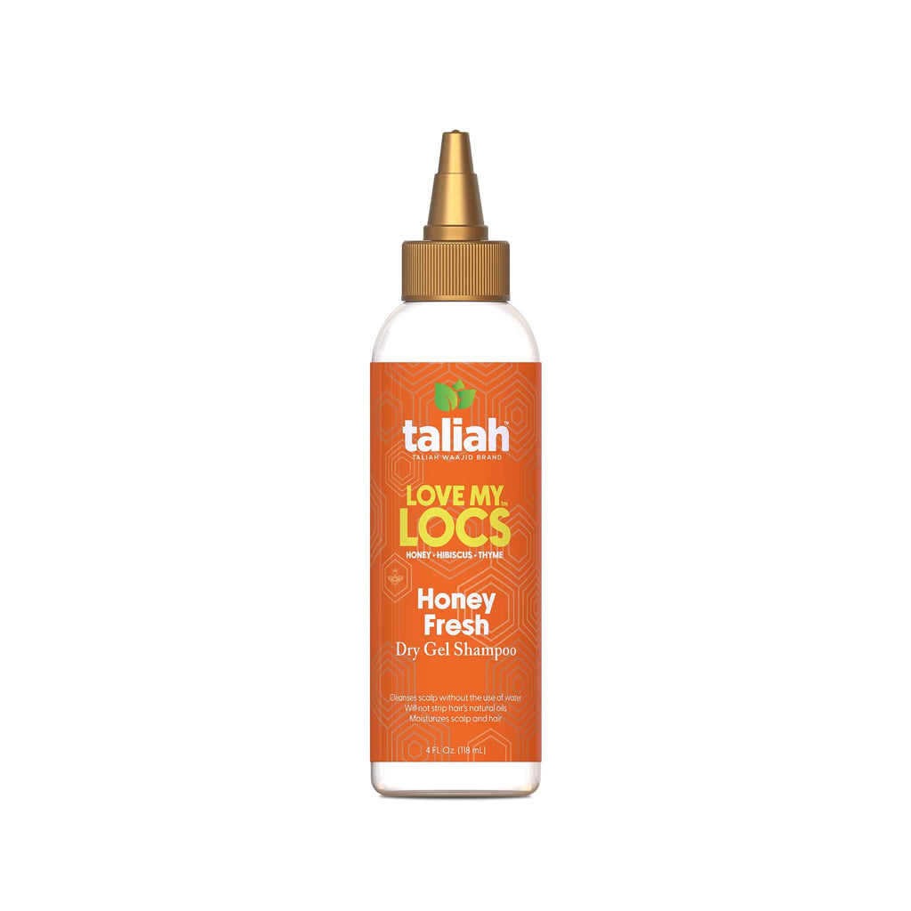 Taliah Waajid Love My Locs Honey Fresh Dry Gel Shampoo 4oz | No-Rinse Scalp Cleanser