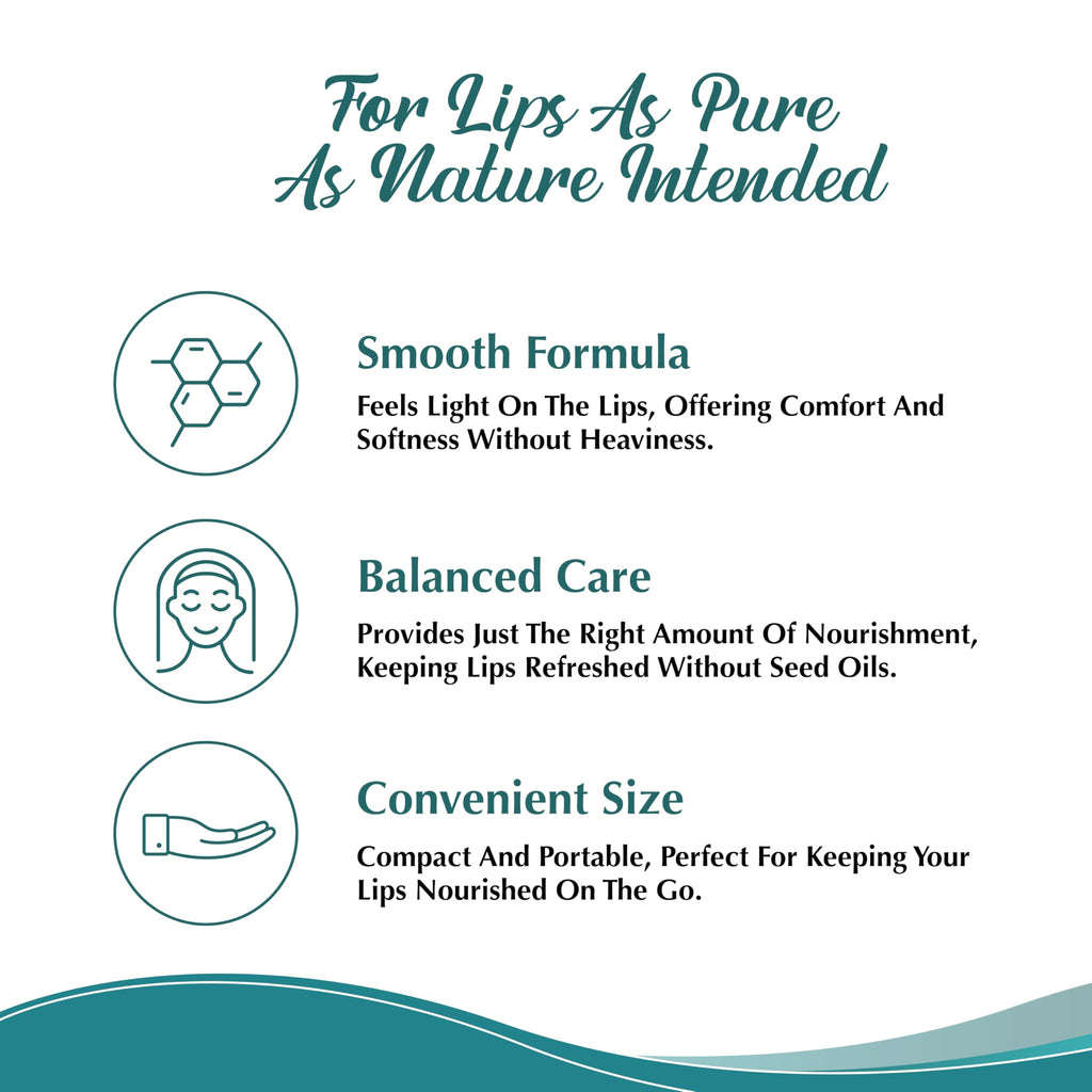 Tallowbourn Moisturizing Tallow Lip Balm – Grass-Fed Tallow, Coconut Oil, Vitamin E – Unscented 3-Pack