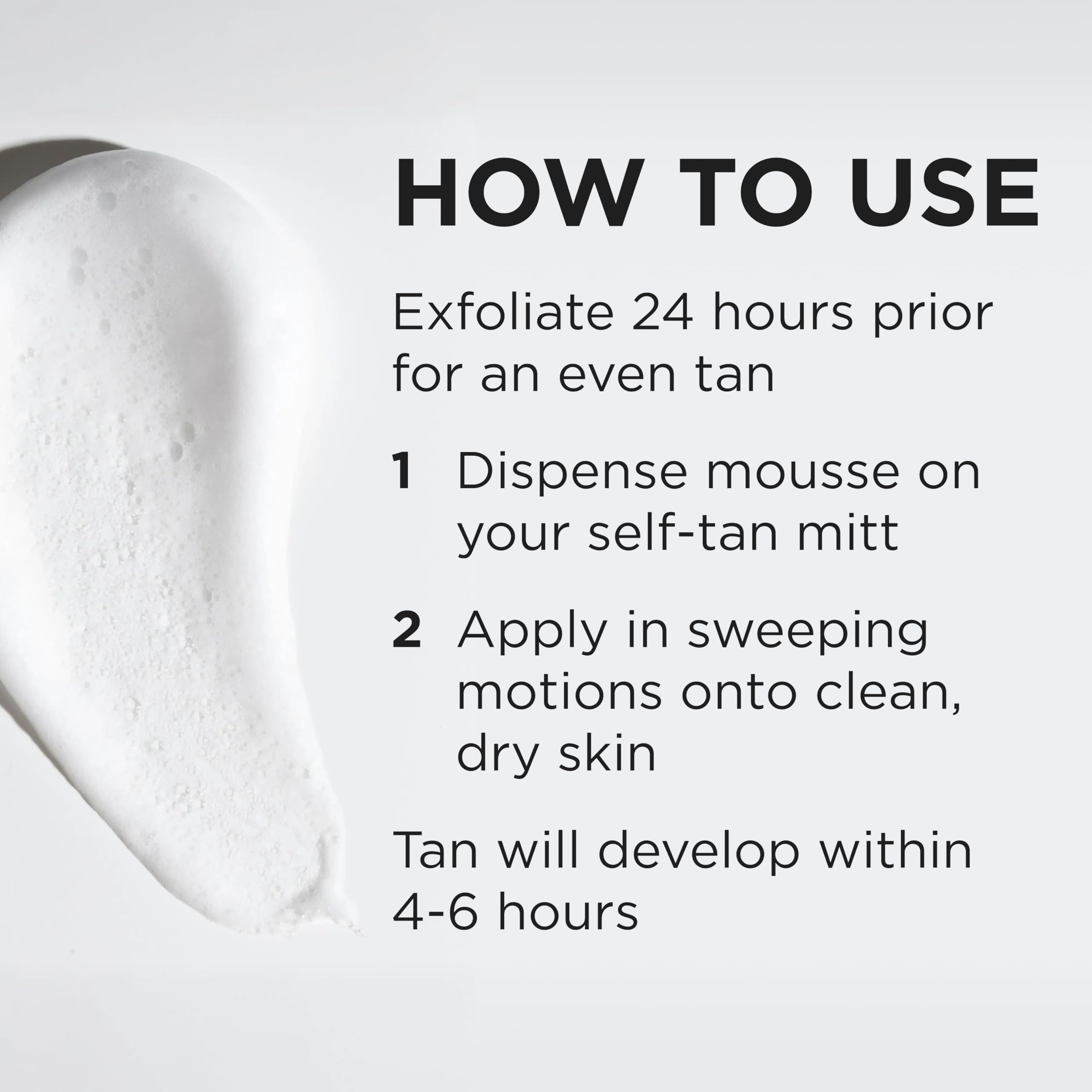 TAN-LUXE Hydra Mousse – Hydrating Self-Tan Mousse, Transfer-Free Body Tanner (6.76 fl oz)
