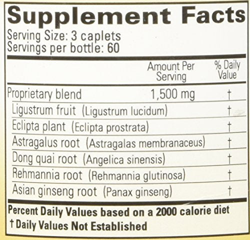 PriaPlex Natural Hair Growth Supplement by Tango — 180 Caplets for Hair Loss Support (Men & Women)