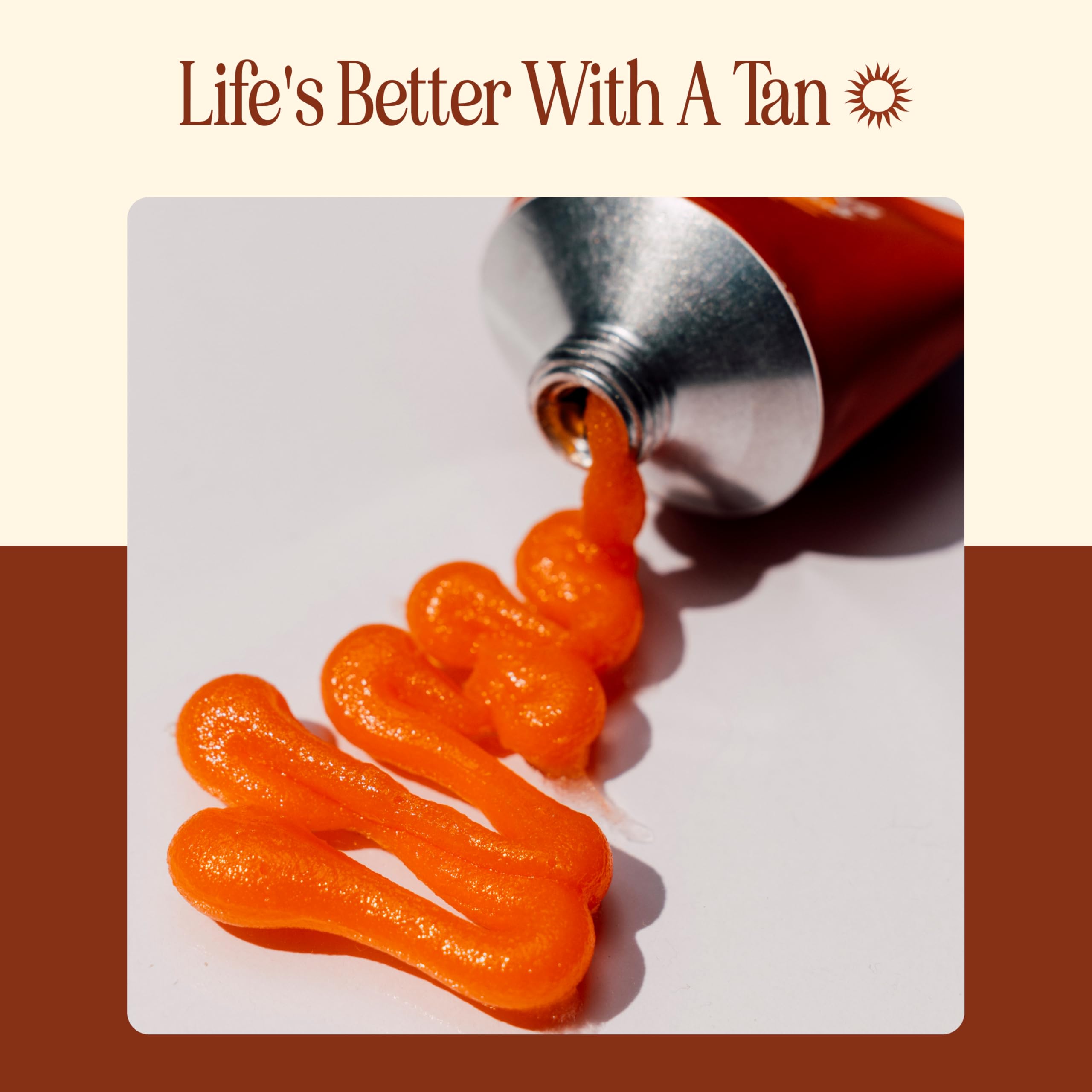 Tanning Club Tan De Soleil Orange Gel SPF 6 – Hydrating Tanning Lotion for a Sun-Kissed Glow – 100ml