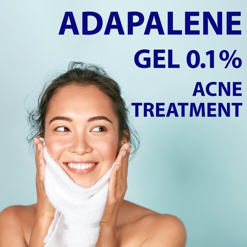 TARO Adapalene 0.1% Gel – Paraben Free, Prescription-Strength Acne Retinoid