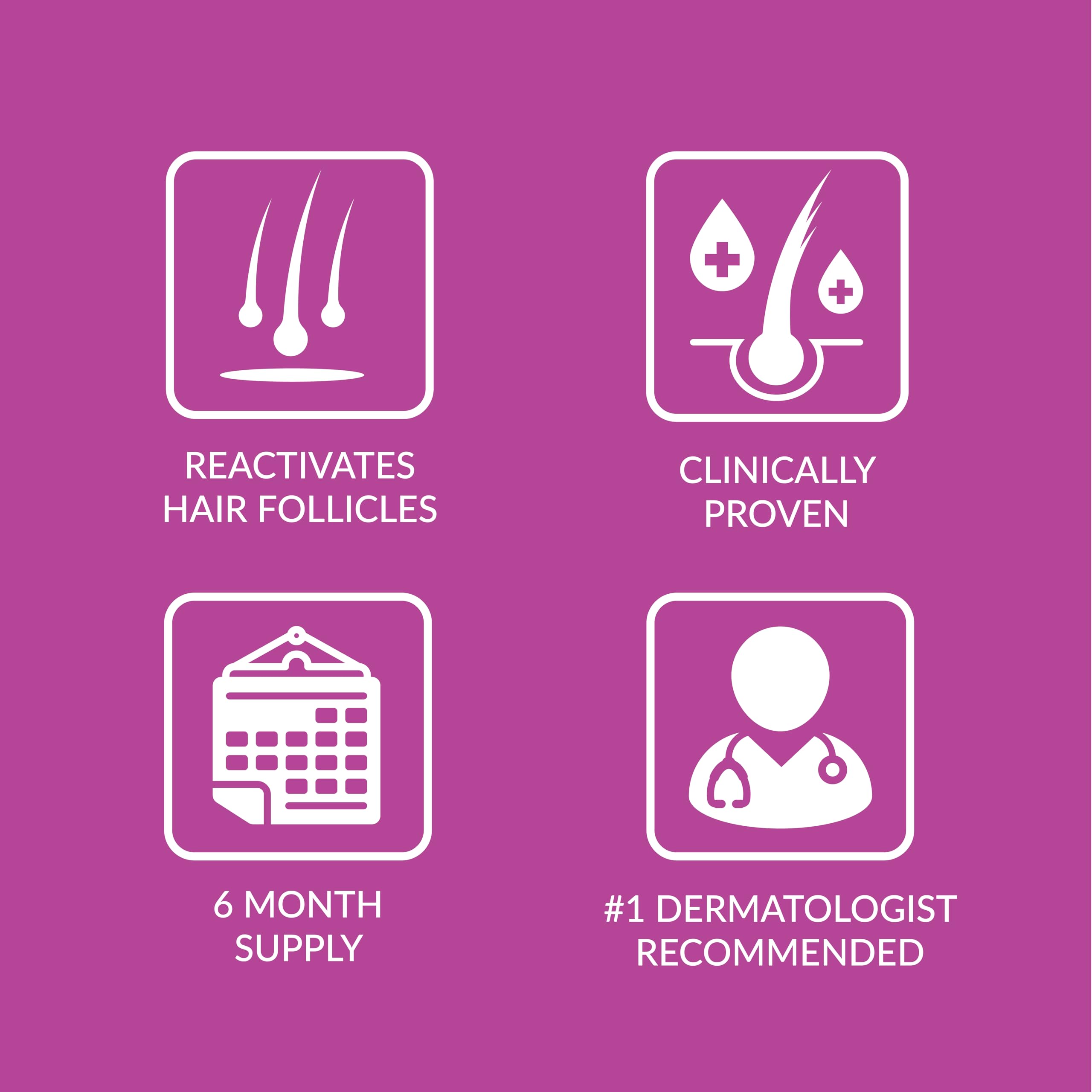 TARO Minoxidil 5% Topical Foam for Women – Hair Regrowth, 2.11 oz, 6 Months Supply