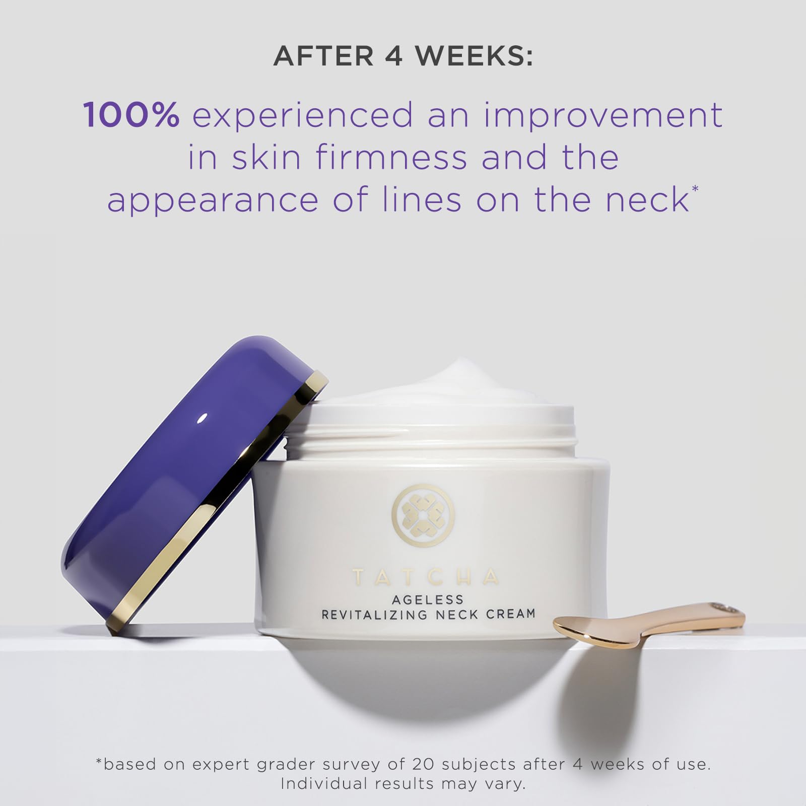 TATCHA Revitalizing Neck Cream – Hydrate, Smooth & Nourish Neck & Décolletage | 50 ml