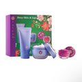 Tatcha Dewy Skin & Lips Hydrating Ritual Set — Travel Rice Wash, Full-Size Dewy Skin Cream, Wisteria Lip Mask ($119 Value)