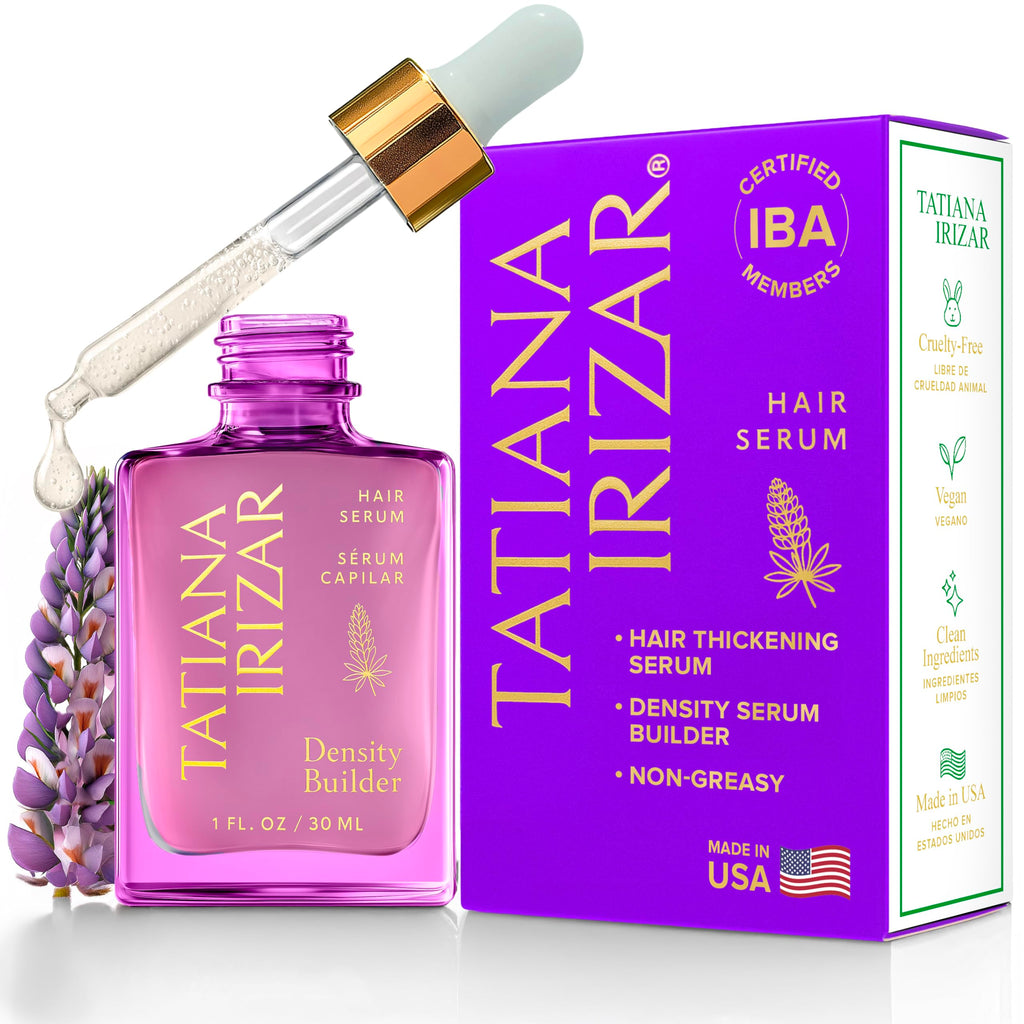 Tatiana Irizar Density Builder Hair Serum – Thickening for Women, USA Made, 30ml