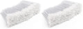 Tbestmax 300 Pcs Disposable Mascara Wands – Crystal Spoolies for Lash Extensions (White) Pack of 2