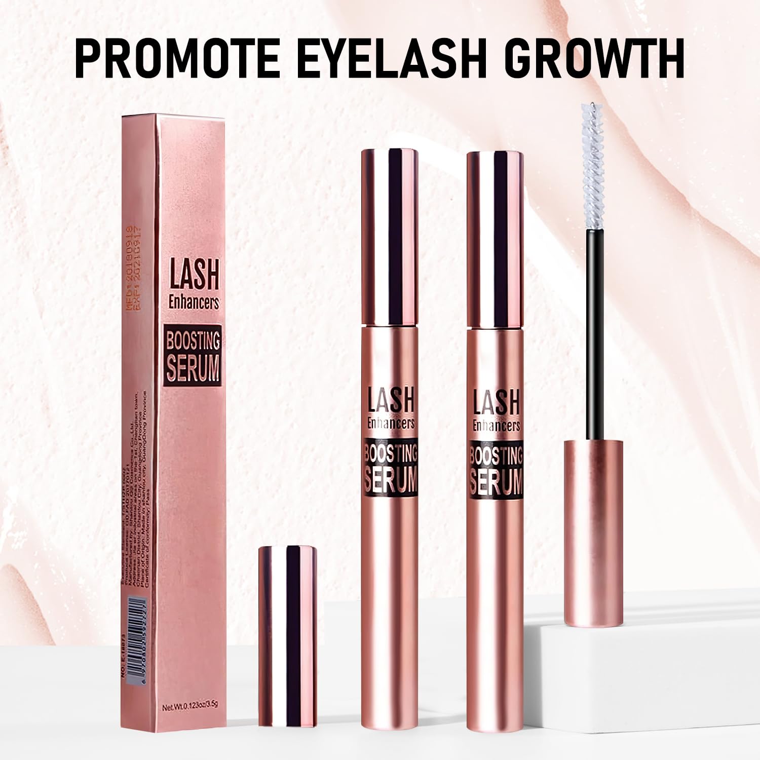 Tbexem 2-Pack Daislashes Serum – Eyelash Growth Serum for Longer, Fuller Lashes