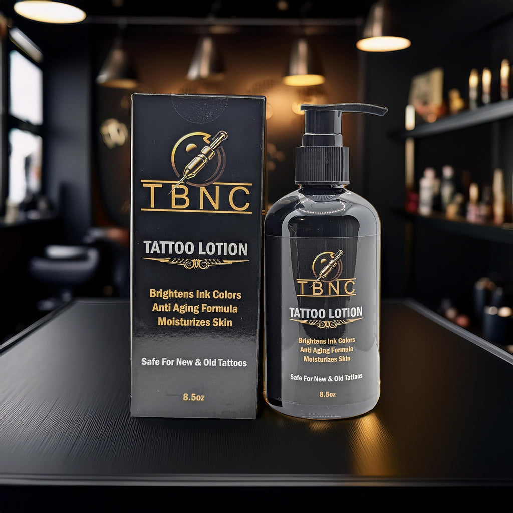 TBNC Tattoo Aftercare Lotion – Deep Hydration with Vitamin E, Coconut & Peppermint Oil