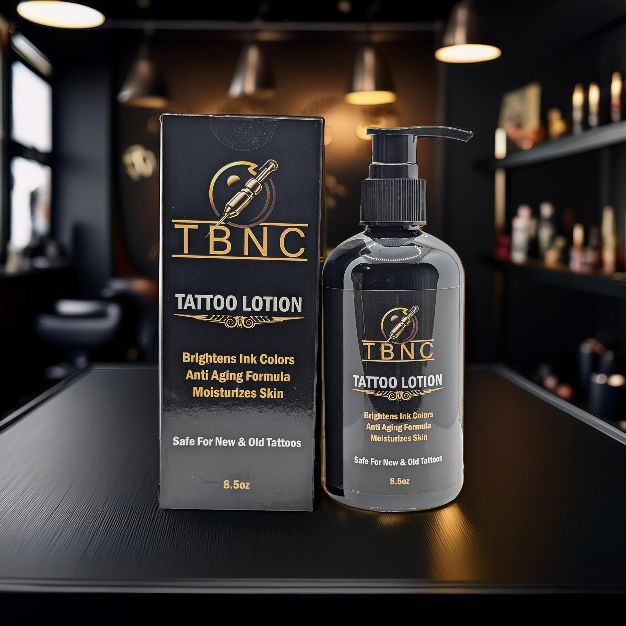 TBNC Tattoo Aftercare Lotion – Deep Hydration with Vitamin E, Coconut & Peppermint Oil