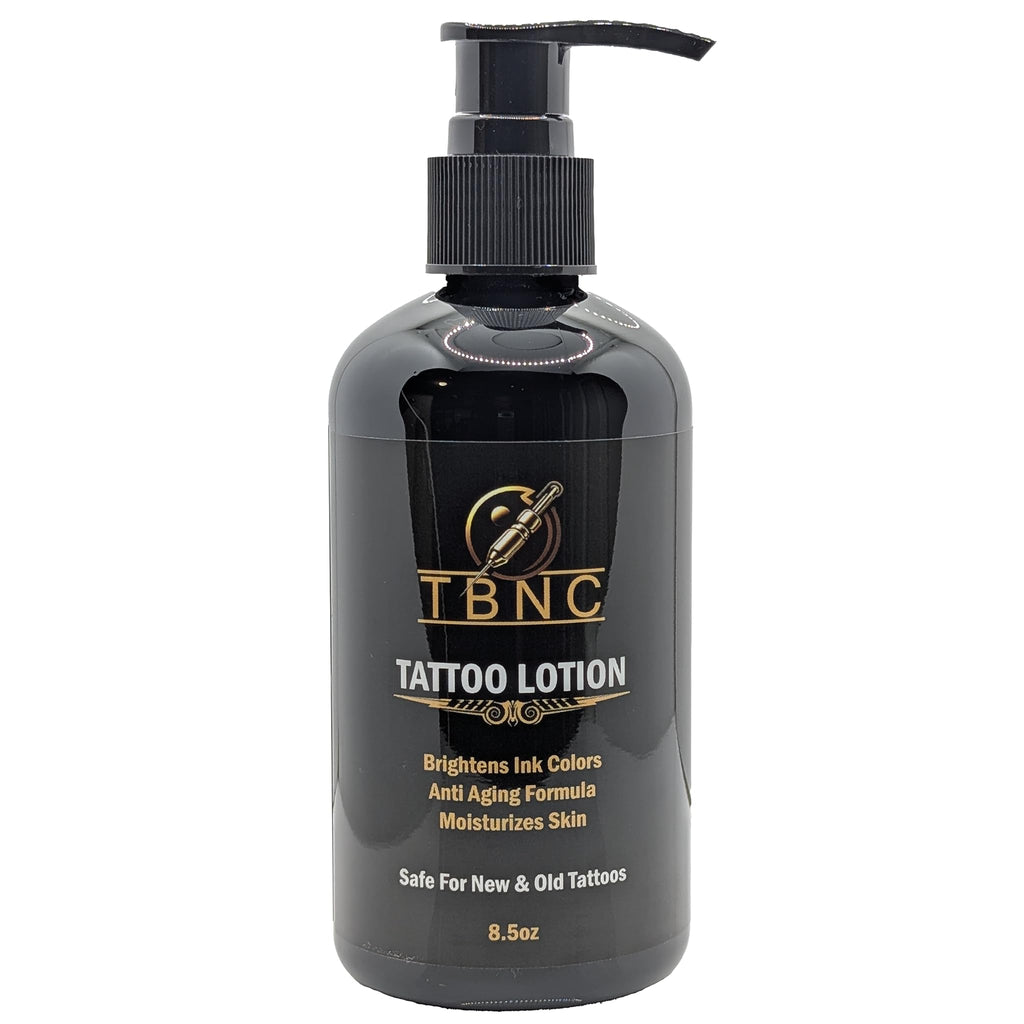 TBNC Tattoo Aftercare Lotion – Deep Hydration with Vitamin E, Coconut & Peppermint Oil