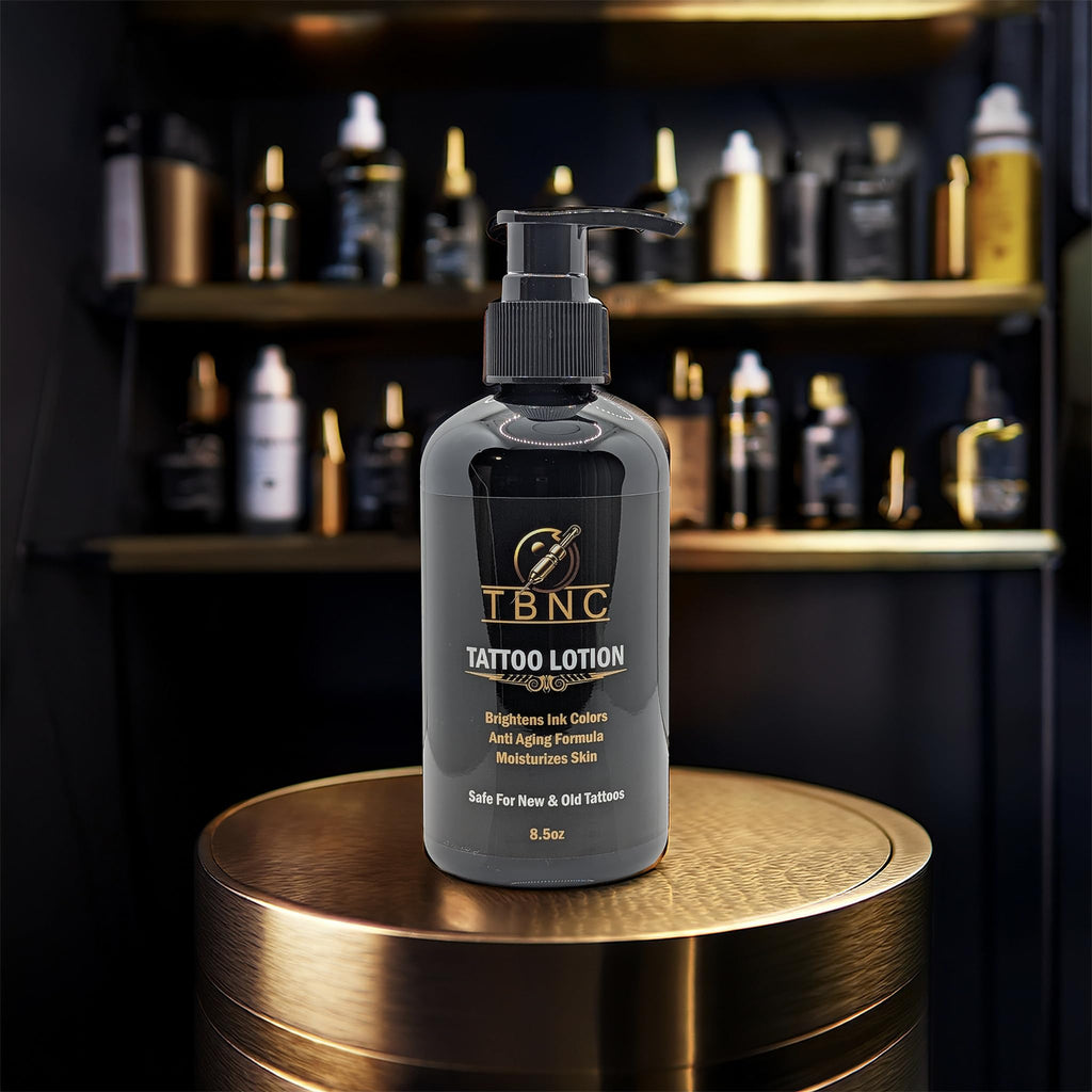 TBNC Tattoo Aftercare Lotion – Deep Hydration with Vitamin E, Coconut & Peppermint Oil