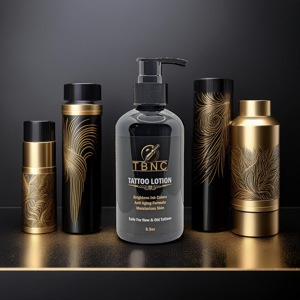 TBNC Tattoo Aftercare Lotion – Deep Hydration with Vitamin E, Coconut & Peppermint Oil