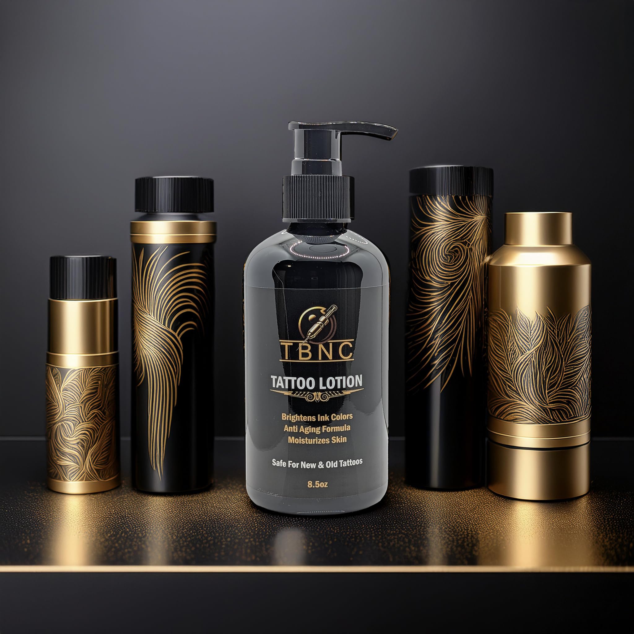 TBNC Tattoo Aftercare Lotion – Deep Hydration with Vitamin E, Coconut & Peppermint Oil