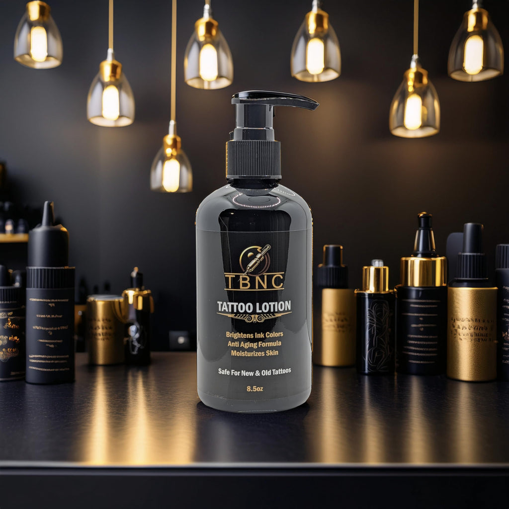 TBNC Tattoo Aftercare Lotion – Deep Hydration with Vitamin E, Coconut & Peppermint Oil