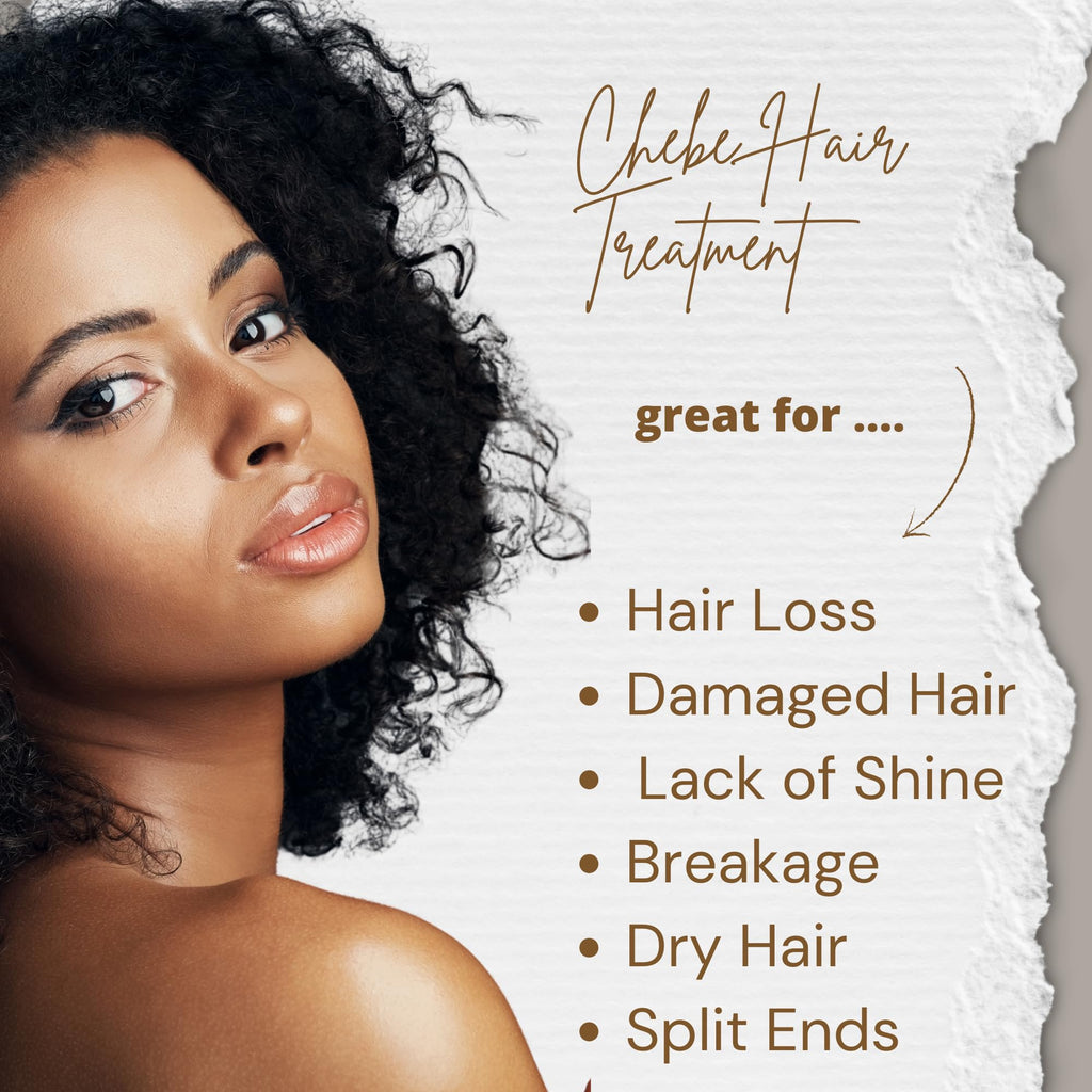 t.botanicals Chebe Hair Oil & Butter Set – All Natural Lavender Scent for Thick, Coarse Hair