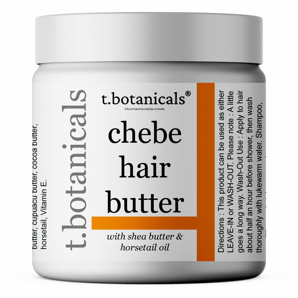 t.botanicals Chebe Hair Oil & Butter Set – All Natural Lavender Scent for Thick, Coarse Hair