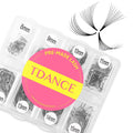 TDANCE 600 Premade Lash Fans – Natural & Volume Mix 5D-24D, Handmade Promades, C/D Curl 8-15mm